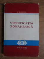 Anticariat: I. Funeriu - Versificatia romaneasca