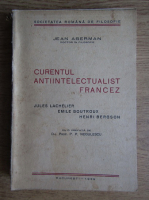 Anticariat: Jean Aberman - Curentul antiintelectualist francez (1939)