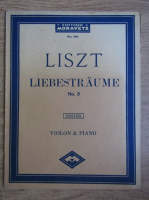 Liszt, Liebestraume, No. 3, Violon and Piano, nr. 100