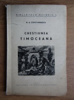 N. A. Constantinescu - Chestiunea Timoceana (1941)