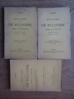 N. Iorga - Histoire de la vie Byzantine (3 volume, 1934)