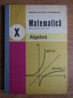 C. Nastasescu - Matematica, manual pentru clasa a X-a, algebra