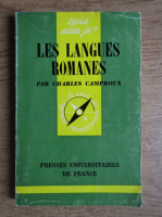 Charles Camproux - Les langues romanes