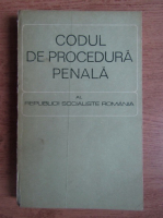 Codul de procedura penala al Republicii Socialiste Romania