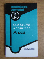 Anticariat: Costache Negruzzi - Proza