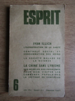 Ivan Illich - Esprit (numarul 6)