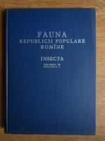 Mihail Ionescu - Fauna Republicii Populare Romane. Insecta (volumul 9, fascicola 2)