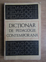 Anticariat: Stefan Barsanescu - Dictionar de pedagogie contemporana