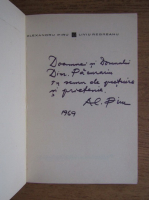 Alexandru Piru - Liviu Rebreanu Leben und werk (cu autograful autorului)