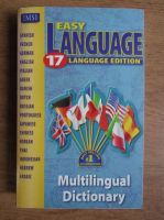 Easy language. 17 language edition. Multilingual dictionary