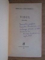 Mircea Cartarescu - Visul (cu autograful autorului)
