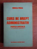 Mircea Preda - Curs de drept administrativ