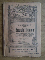 Nic. Balcescu Biografii istorice (1910)