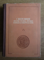 Anticariat: Stefan Pascu - Crestomatie pentru studiul istoriei statului si dreptului R.P.R. (volumul 3)