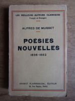 Alfred de Musset - Poesies nouvelles 1836-1852 (1935)