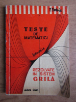 Fanica Turtoiu - Teste de matematica rezolvate in sistem grila