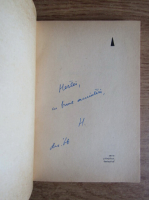 Horia Arama - Moartea pasarii-sageata (cu autograful autorului)
