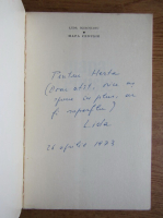 Lida Igirosianu - Mapa cenusie (cu autograful autorului)