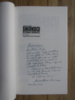 Mircea Horia Simionescu - Dictionar onomastic (cu autograful autorului)