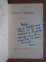 Nina Cassian - Poezii (cu autograful autoarei)