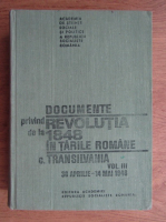 Stefan Pascu - Documente privind revolutia de la 1848 in Tarile Romane