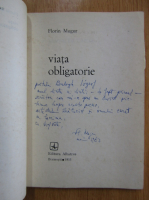 Florin Mugur - Viata Obligatorie (cu autograful autorului)