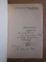 George Anania, Romulus Barbulescu - Paralela-enigma (cu autograful autorului)