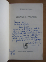 Laurentiu Fulga - Straniul paradis (cu autograful autorului)