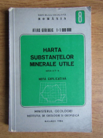 M. Borcos - Harta substantelor minerale utile