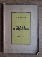 Anticariat: N. D. Cocea - Vinul de viata lunga (1946)