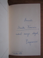 Perpessicius - Opere (volumul 3, cu autograful autorului)