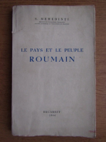 Simion Mehedinti - Le pays et le peuple roumain (1944)