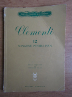 Theodor Balan - Clementi, 12 sonete pentru pian