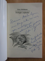 Victor Barladeanu - Orologiu scufundat (cu autograful autorului)