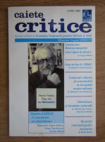 Caiete critice 4 (198), 2004