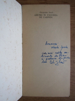 Gheorghe Jurca - Amurg in padurea de carpeni (cu autograful autorului)