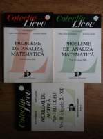 Ion Petrica - Probleme de analiza matematica (3 volume)