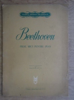 Ludwig van Beethoven - Piese mici pentru pian