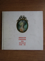 Miniaturi europene din secolele XVIII-XX