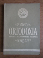 Ortodoxia. Revista patriarhiei romane. Anul XLVI, nr. 1-2, Ianuarie-Iunie 1993