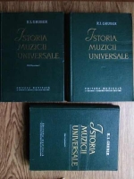 R. I. Gruber - Istoria muzicii universale (2 volume)
