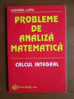 Tudorel Lupu - Probleme de analiza matematica. Calcul integral