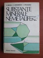 V. Brana - Substante minerale nemetalifere