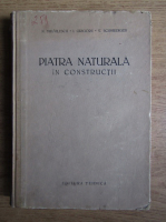N. Mihailescu - Piatra naturala in constructii