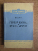 Anticariat: Tudor Vianu - Literatura universala si literatura nationala