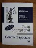Francisc Deak - Tratat de drept civil, contracte speciale (volumul 2)