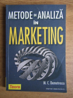 Marin Demetrescu - Metode de analiza in marketing