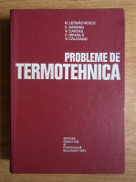 Nicolae Leonachescu - Probleme de termotehnica