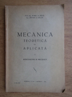 Aurel Beles - Mecanica teoretica si aplicata (volumul 1, 1942)