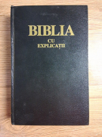 Anticariat: Biblia cu explicatii